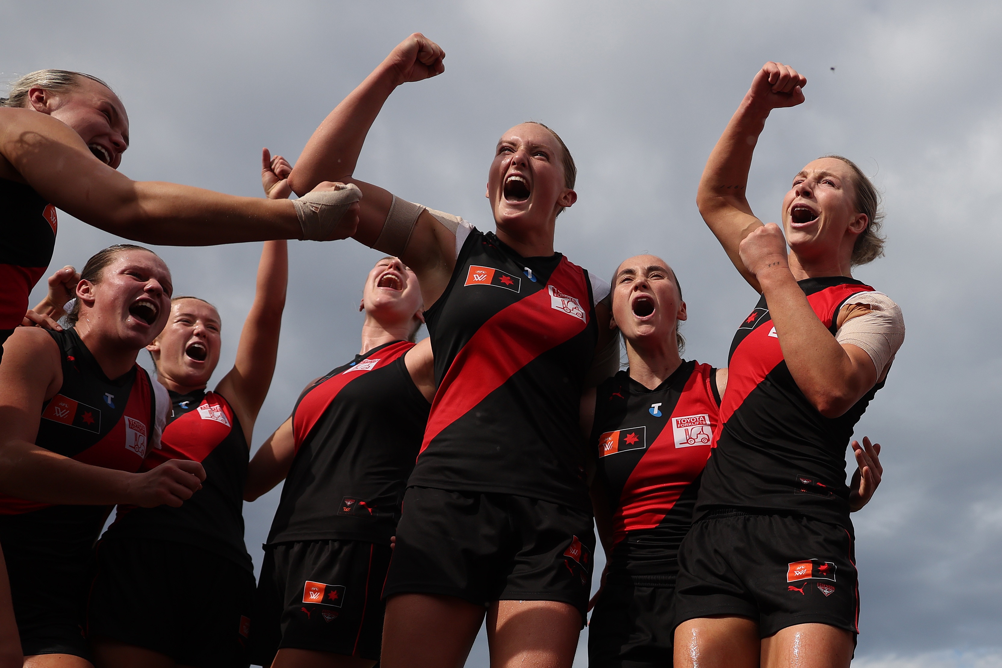 Essendon claims breakthrough AFLW victory against GWS