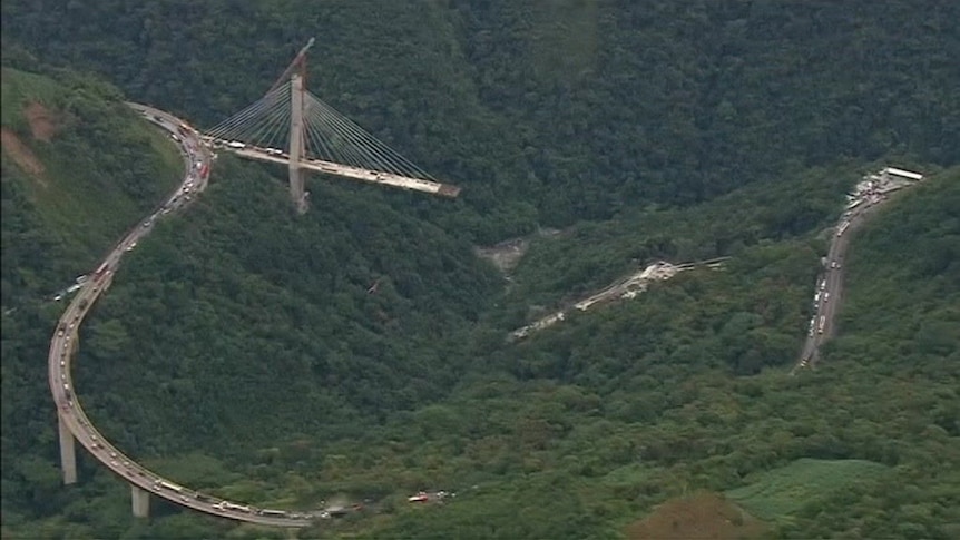The partially constructed bridge collapsed in January this year.