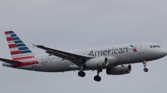 Pesawat Airbus A320 milik maskapai American Airlines