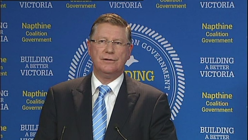 Dr Napthine says he won't be 'held to ransom' by Frankston MP Geoff Shaw