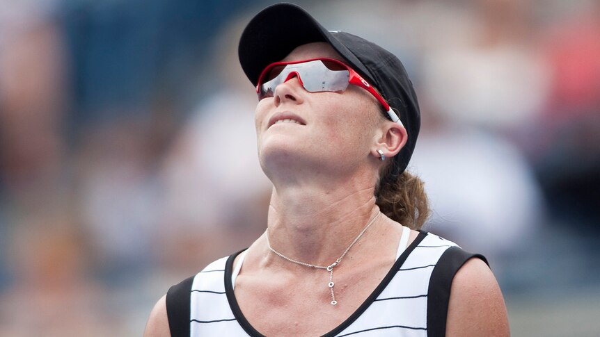 Pipped at the post ... the unseeded Serena Williams was too strong for Sam Stosur.