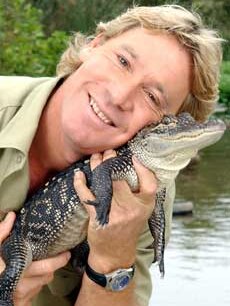 Steve Irwin regarded himself as a lover of all animals (file photo).
