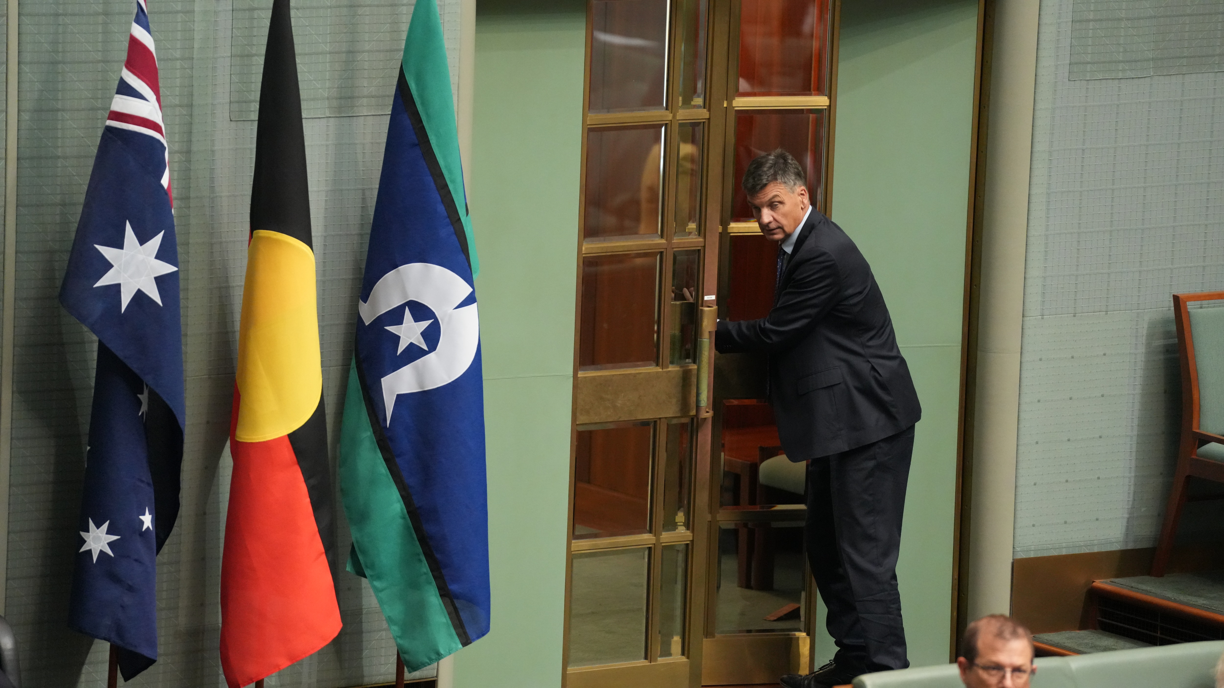 Angus Taylor en la Cámara de Representantes