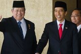 Joko Widodo and Susilo Bambang Yudhoyono