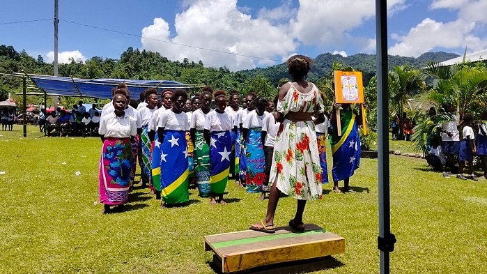 Bougainville choir kompetisen (1)