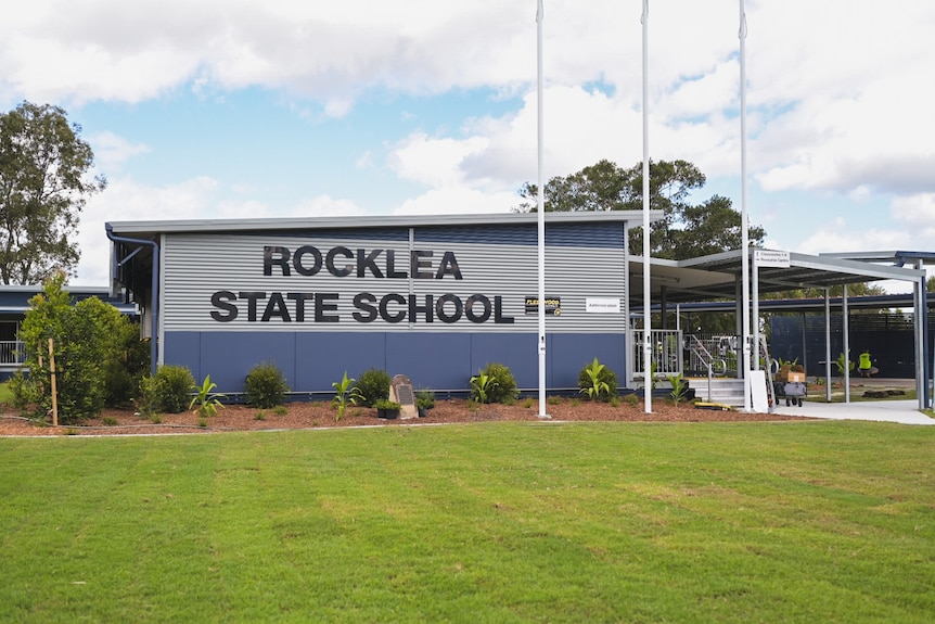 Rocklea State School buildings after works following floods in 2022
