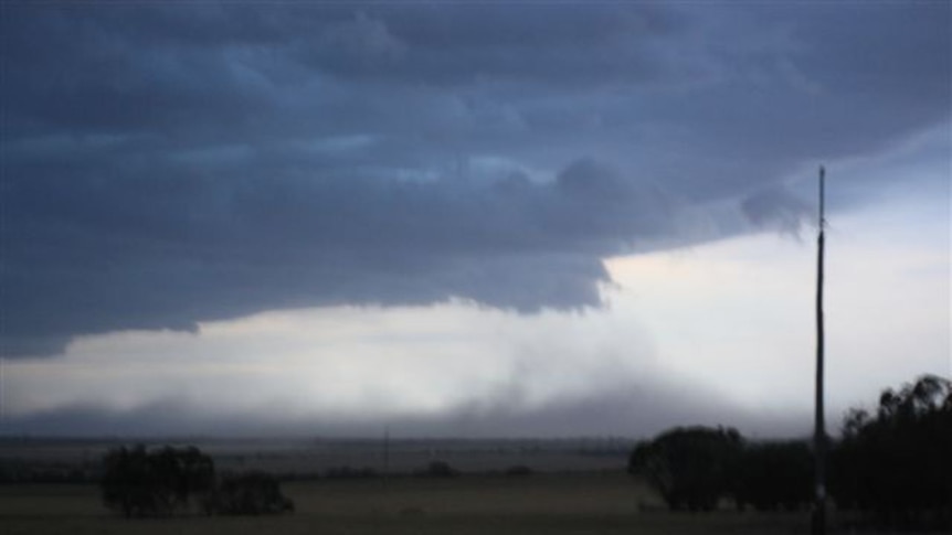 Destructive winds of up to 135 kilometres an hour were reported.