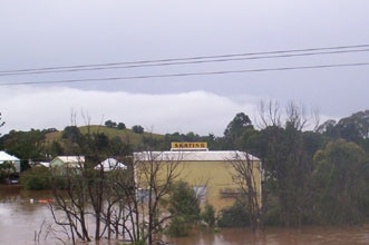 Rising floodwaters forced the evacuation of 6,000 people in Lismore