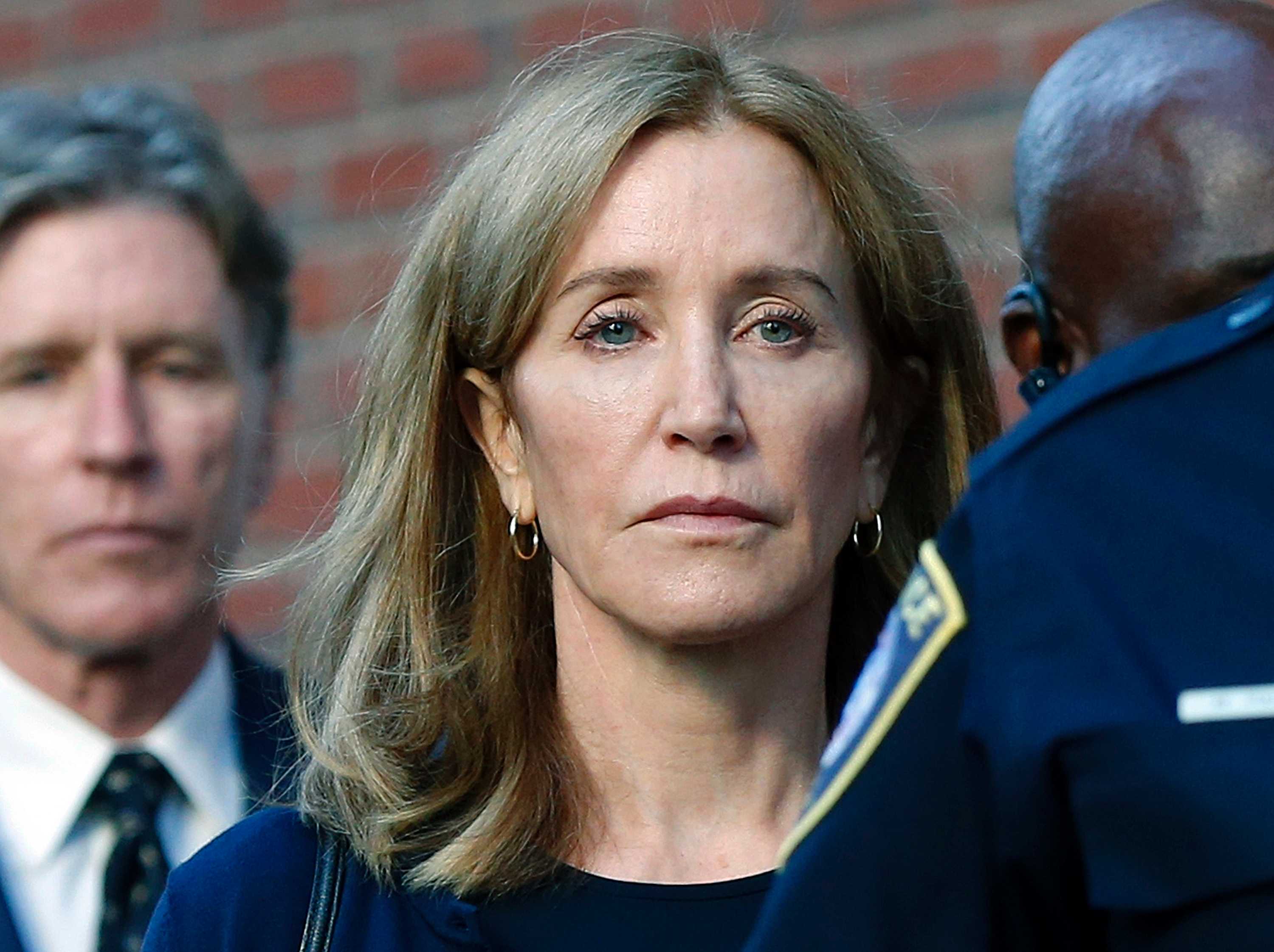 Felicity Huffman released from prison after 11 days over college