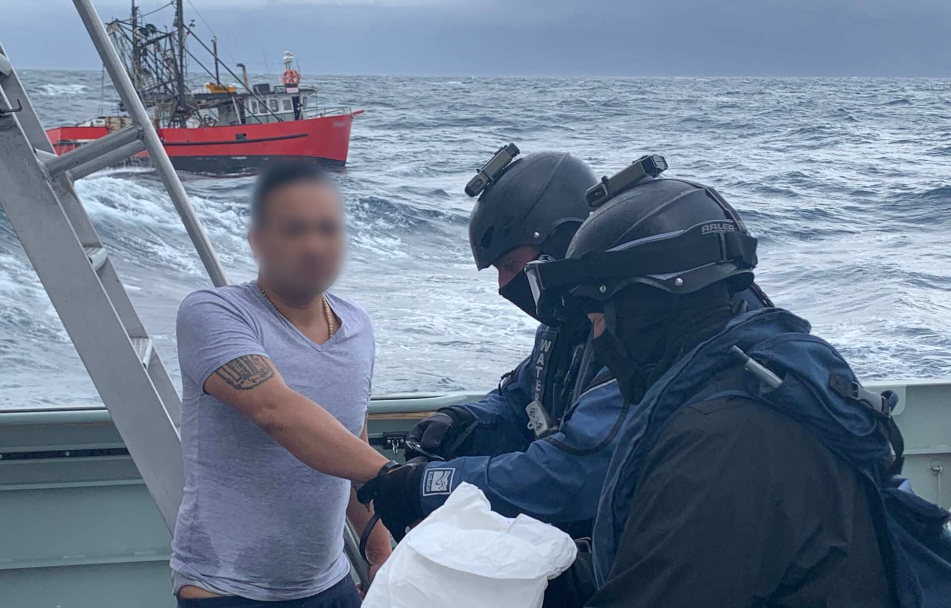 Boat with alleged $250m of cocaine intercepted off NSW coast by police ...