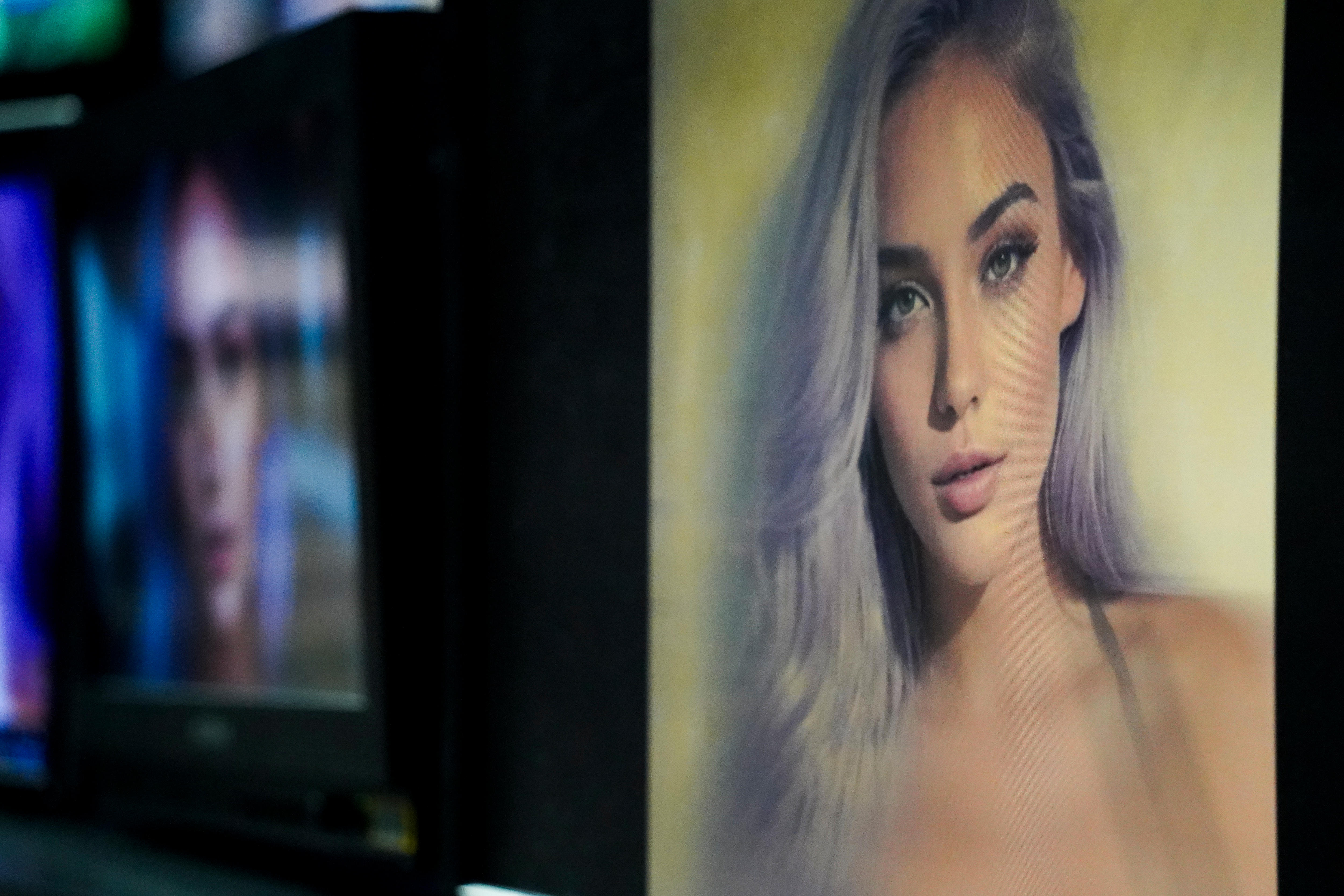 Image of an AI human. 