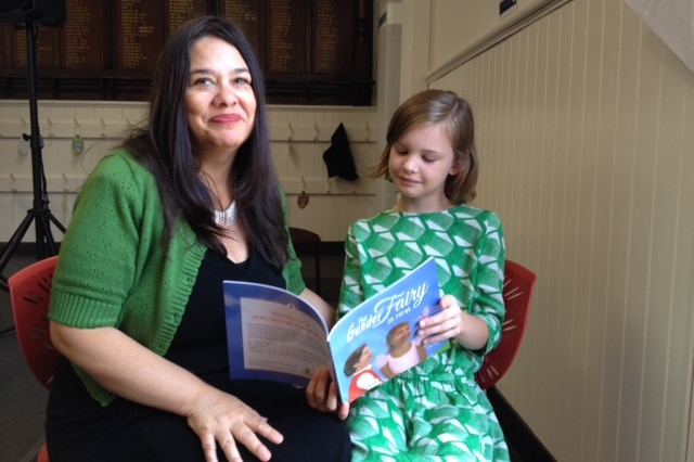 Evie Macdonald and her mother