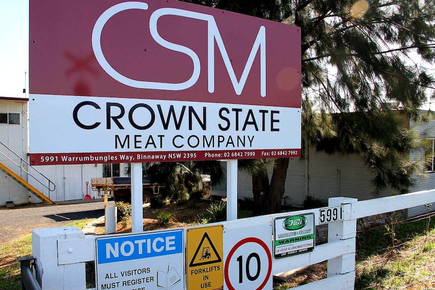 Crown State Meat to close at Binnaway