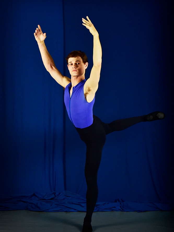 William Laherty has been dancing with the Australian Dance Academy since he was three years old.