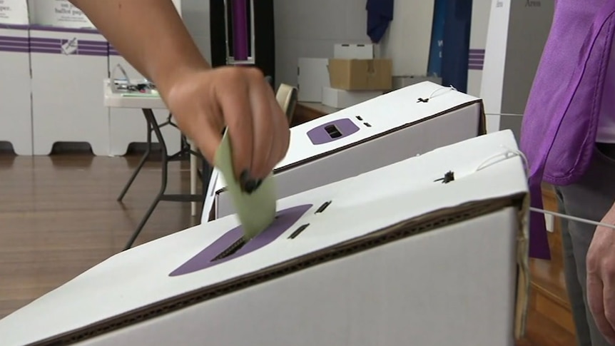a ballot box