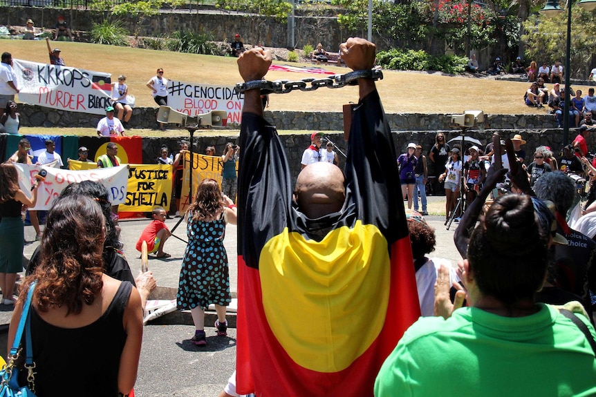 Aboriginal protest at G20