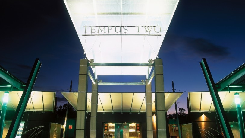 The former Tempus Two winery at Pokolbin, now known as Roche Estate.