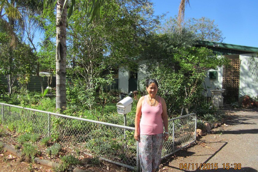 Esther Kent and her Garden