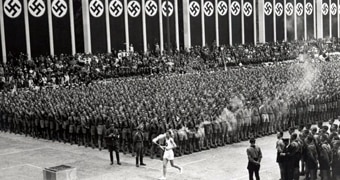 Adolf Hitler used the 1936 Olympics in Berlin as a Nazi propaganda tool.