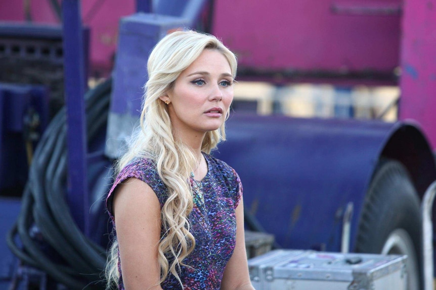South Coast New South Wales actress Clare Bowen on screen in the television show Nashville.