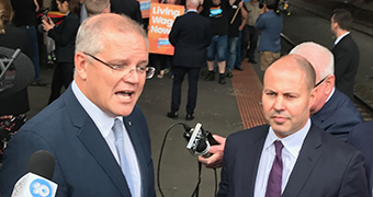 Scott Morrison and Josh Frydenberg