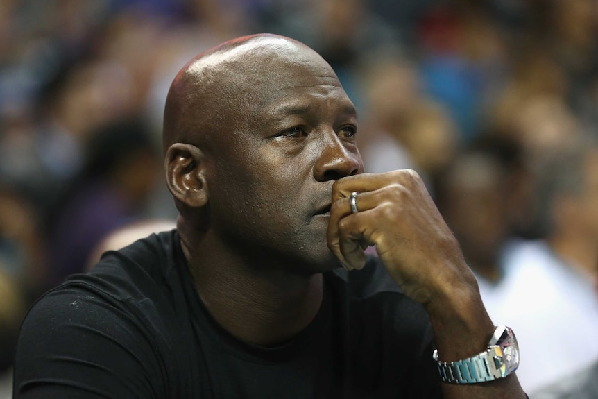 Charlotte Hornets owner Michael Jordan