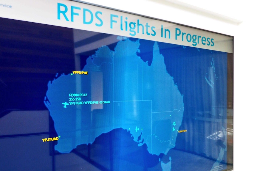RFDS flight board