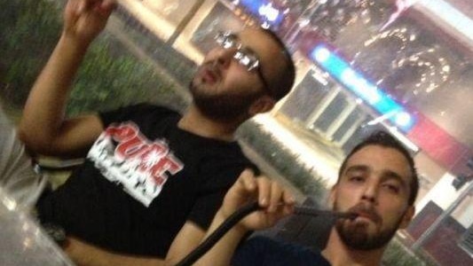 The two men charged with carrying out a terrorist act in Sydney - Omar Al-Kutobi and Mohammad Kiad