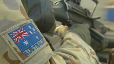 Australian soldier.