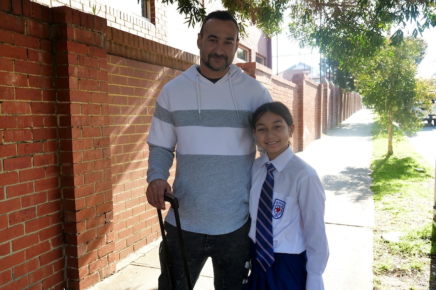 Geoff and daughter