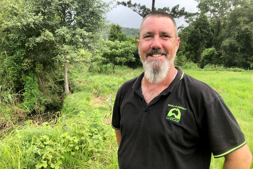 Noosa and District Landcare project officer Jamie Knight 