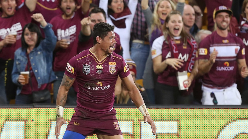 Dane Gagai soaks up the Lang Park adulation