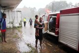Families flee as Cyclone Evan hits Fiji