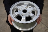 Wheel hub made from magnesium alloy produced by new process MagSonic by CSIRO and Enirji Group