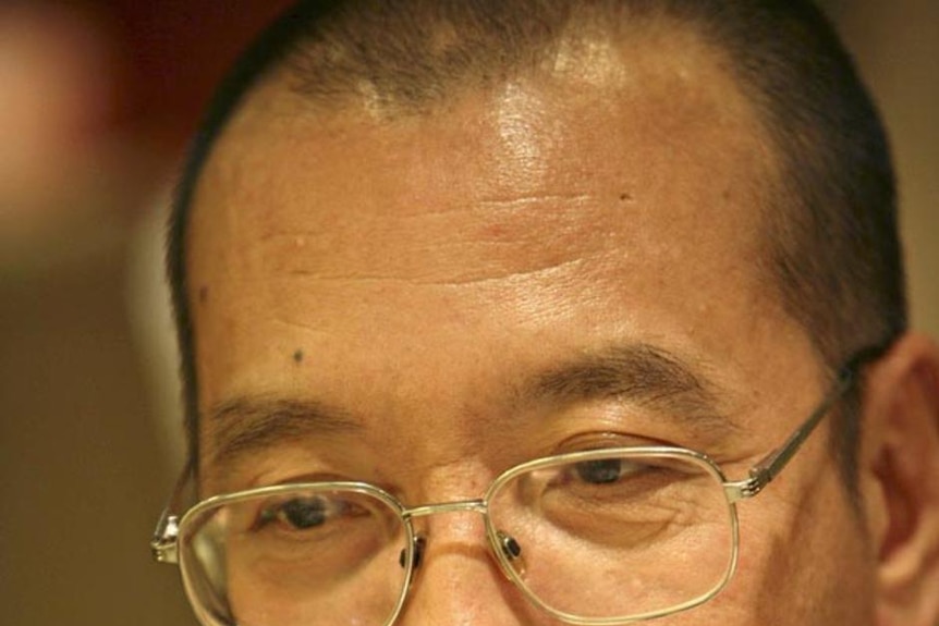 A photo of Liu Xiaobo.