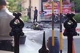 Scene of suicide attack in Solo, Indonesia