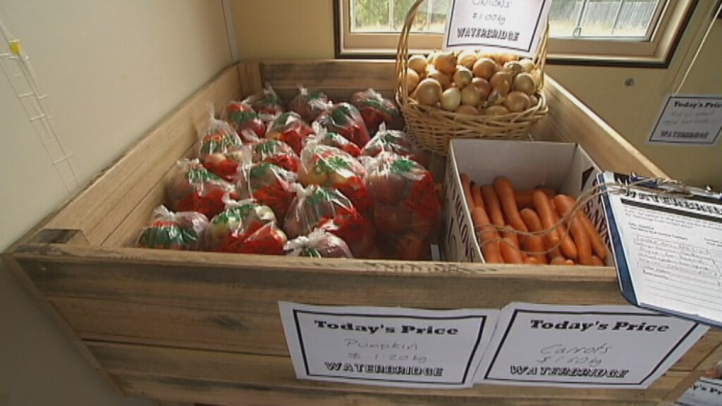 Community centre in outer Hobart opens discount fruit and veg store to