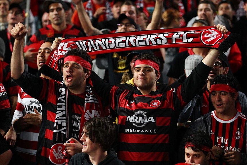 Western Sydney Wanderers fans had a positive start to their team's A-League campaign.