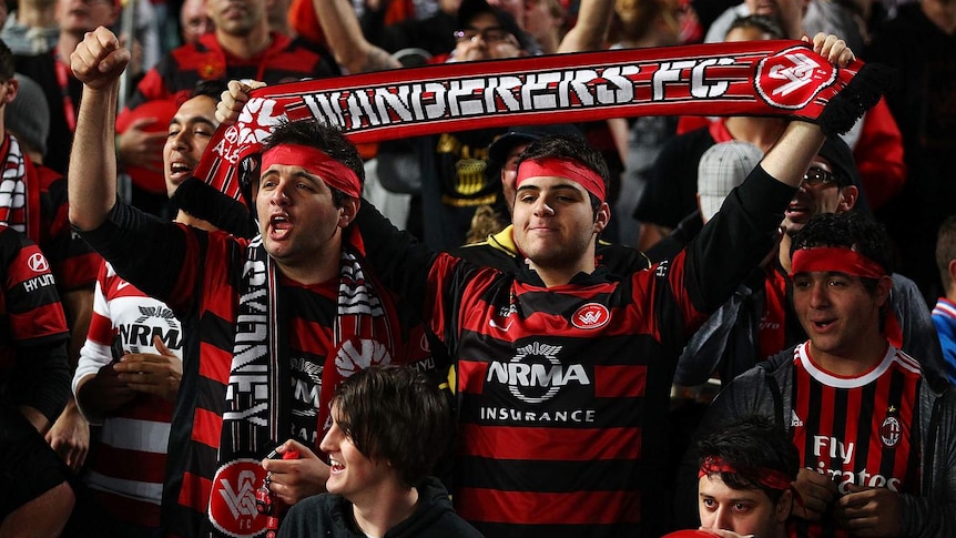 Western Sydney Wanderers fans had a positive start to their team's A-League campaign.