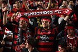 Wanderers fans ahead of first A-League match