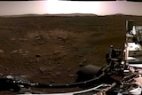 Panorama from Perseverance rover.