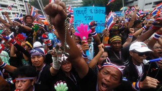 Anti-government protests continue in Bangkok