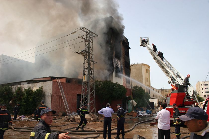 55 dead in Morocco factory fire - ABC News