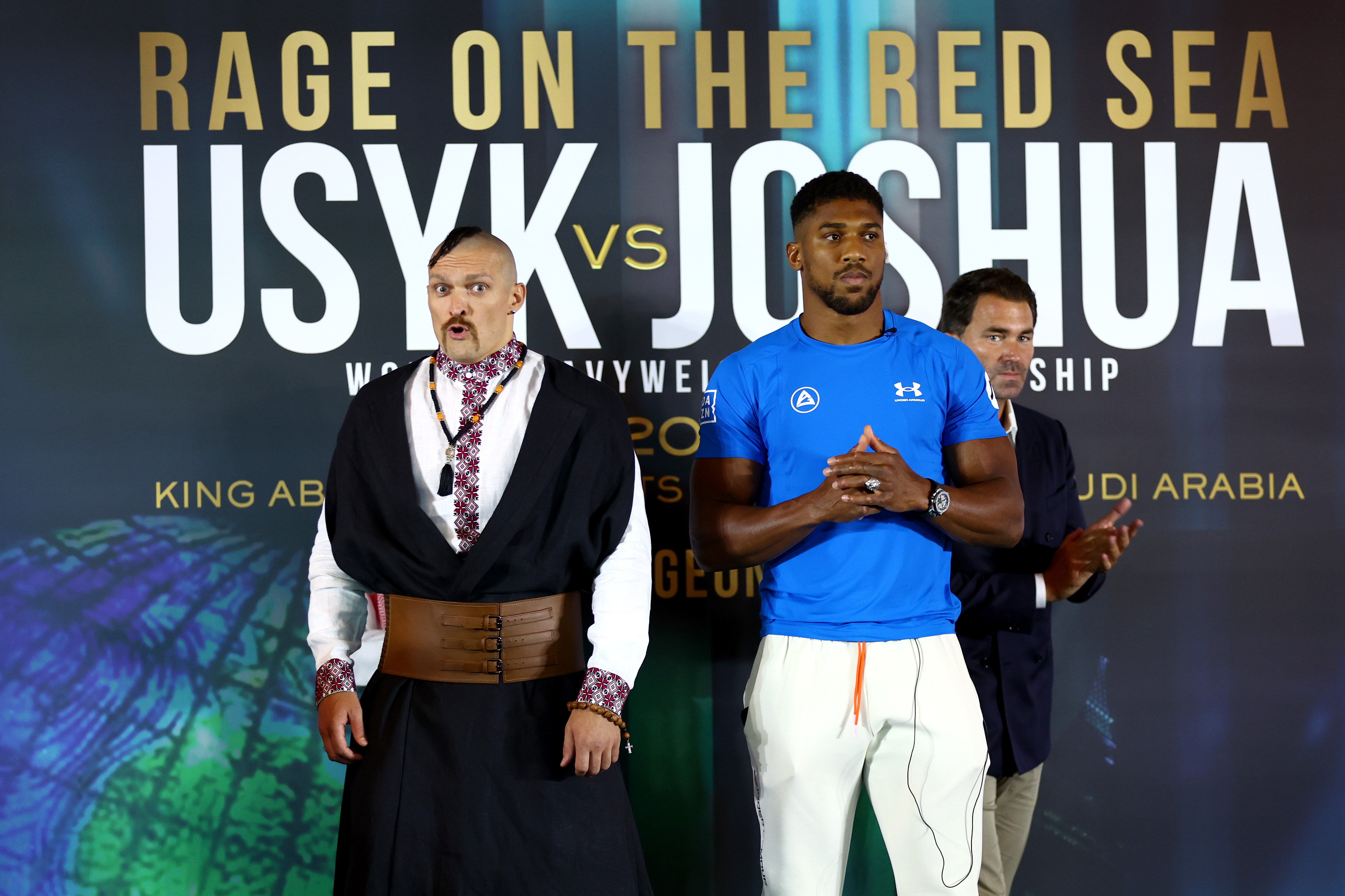 Oleksandr Usyk Vs Anthony Joshua, Heavyweight World Championship Boxing ...