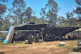 Jimboomba house lost in blaze after lightning strike from yesterday's storm.