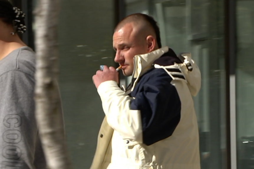 Peter Zdravkovic outside the ACT Magistrates Court.