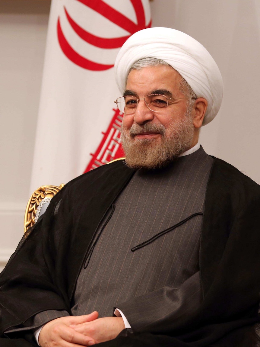 Iranian President Rouhani says the deal came despite Israel's "best efforts" to stop it.