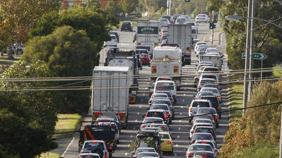 Melbourne traffic chaos