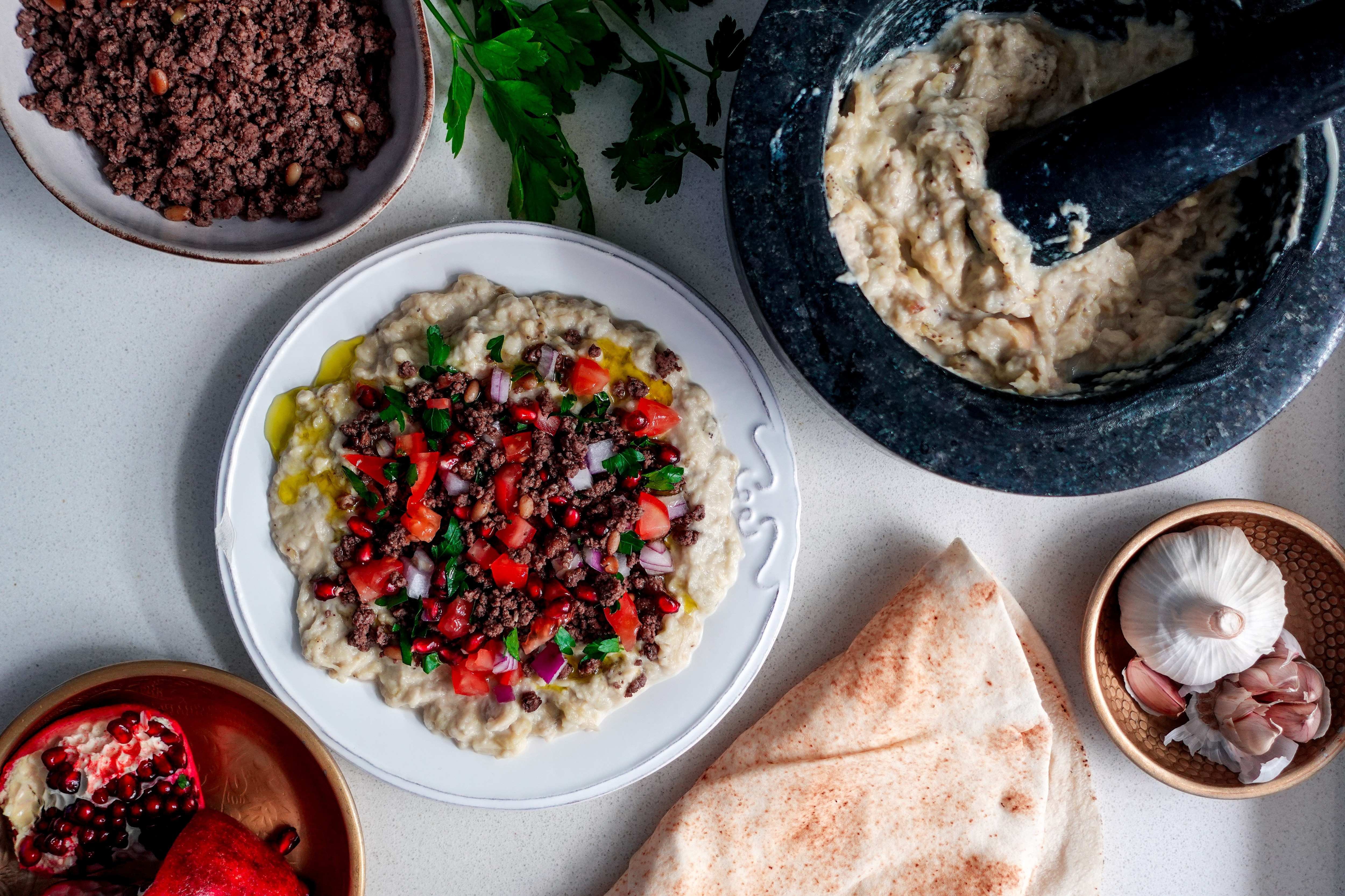 Spiced mince and pita bread turn this dip into dinner - ABC News & Headlines – Australian Broadcasting Corporation