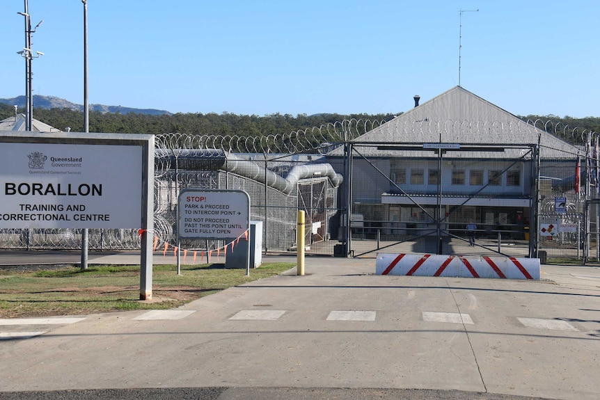 The entrance to the Borallon Training and Correctional Centre